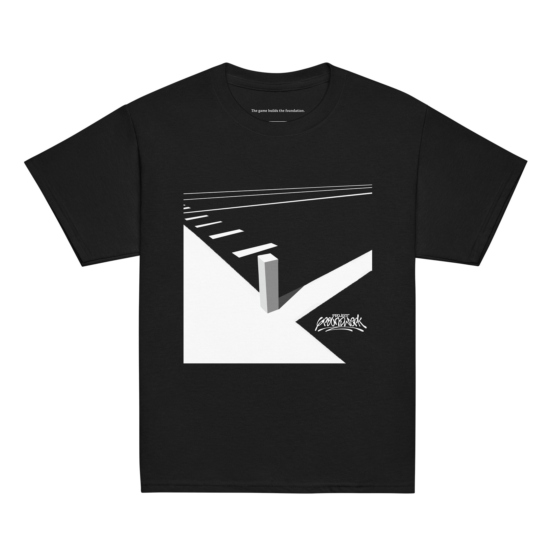 Earned In The Grind Youth Classic (Front/Back) Black Tee product image (2)