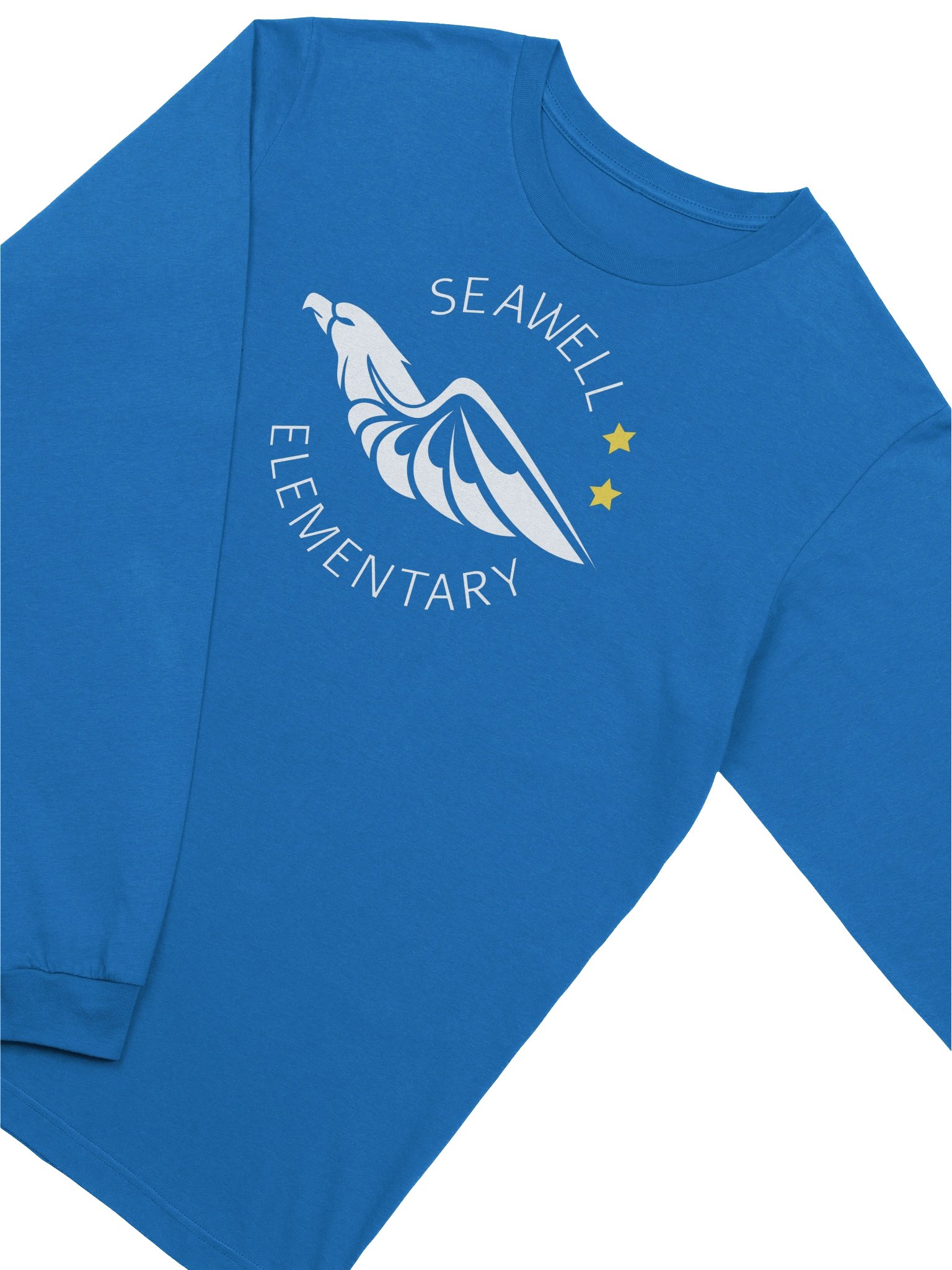 Seawell Elementary Adult Unisex Long Sleeve Tee product image (3)