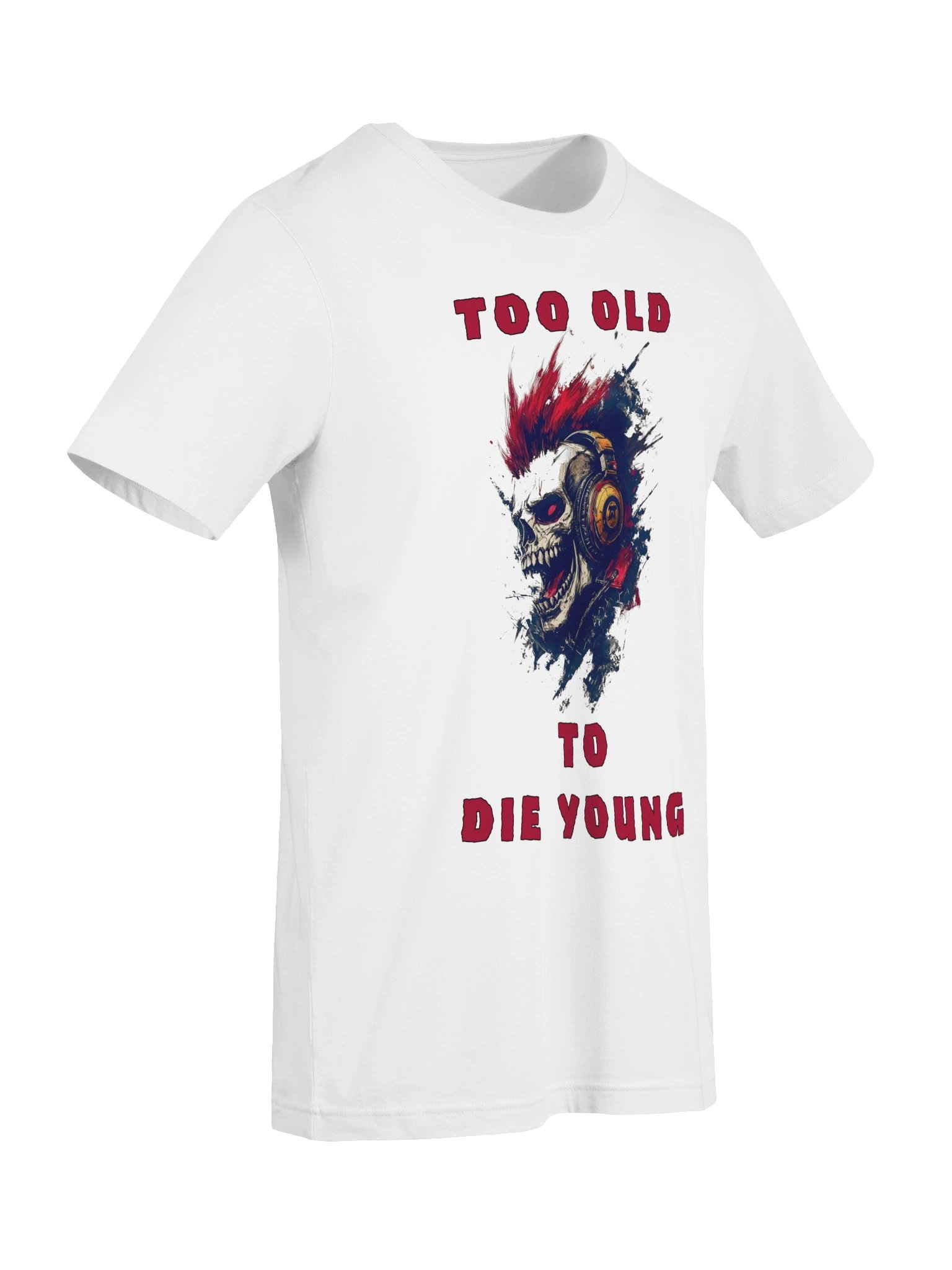 Too Old to Die Young Skull Tee product image (7)