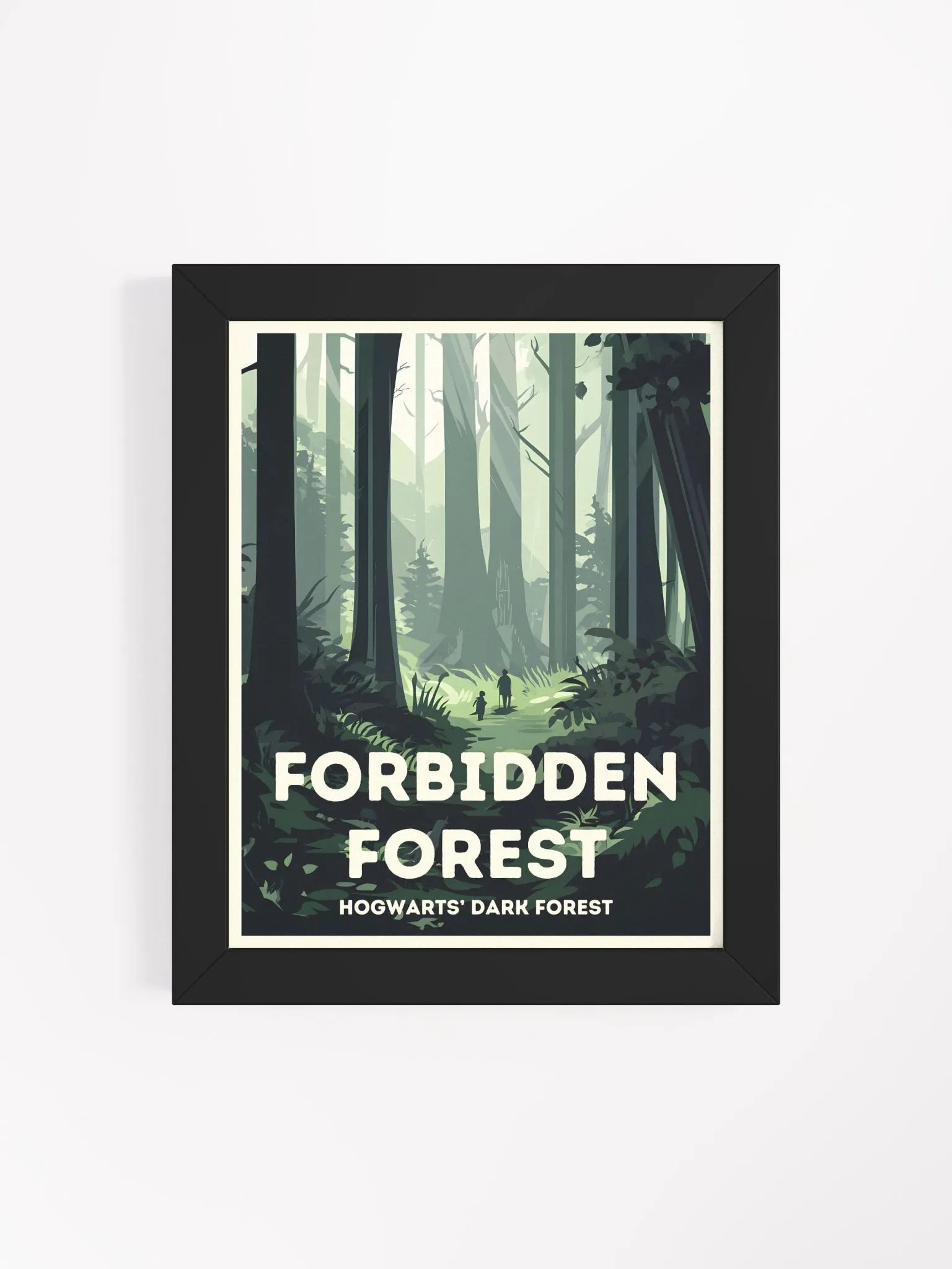 Magical Forest Vintage Travel Poster product image (4)