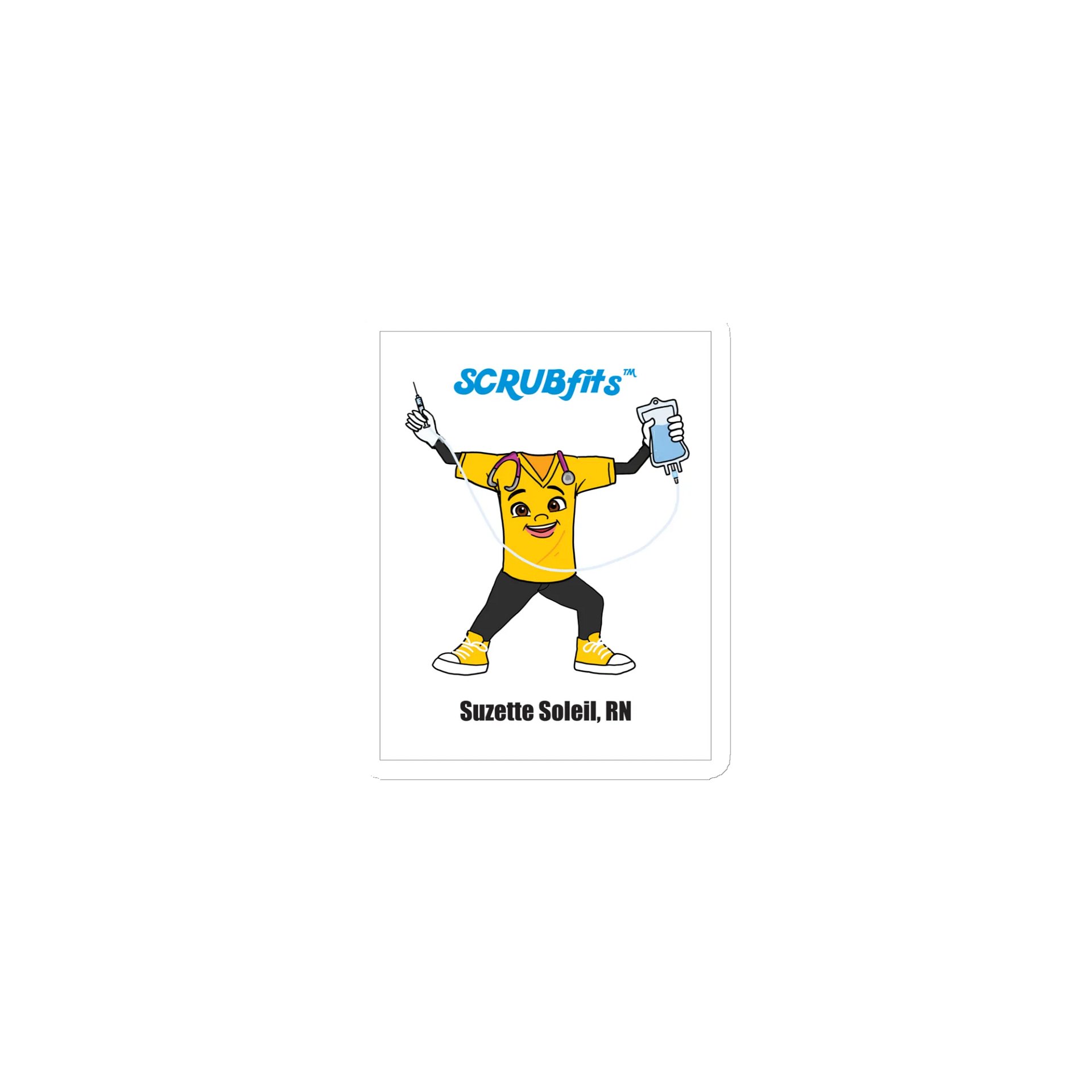 SCRUBfit™ Suzette Soleil, RN Magnet product image (1)