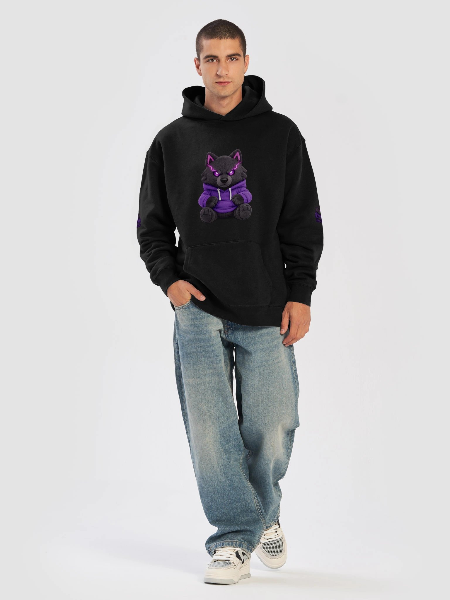 Shadow Pup Hoodie 🐺💜 product image (41)