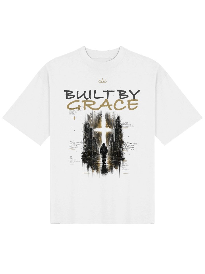 Built by Grace Oversized T-Shirt product image (1)