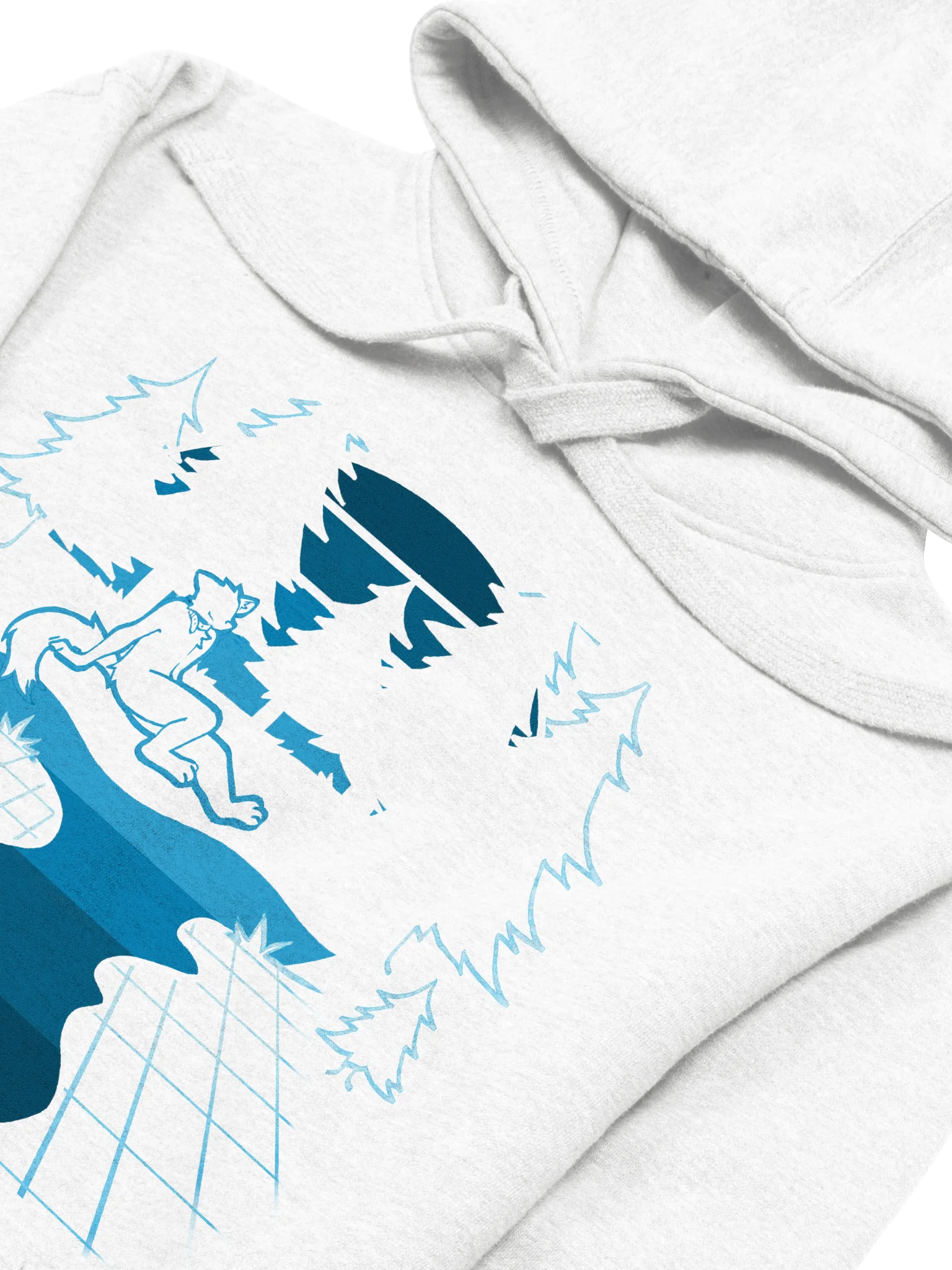 Vapourwave Skyks hoodie (light edition) product image (3)