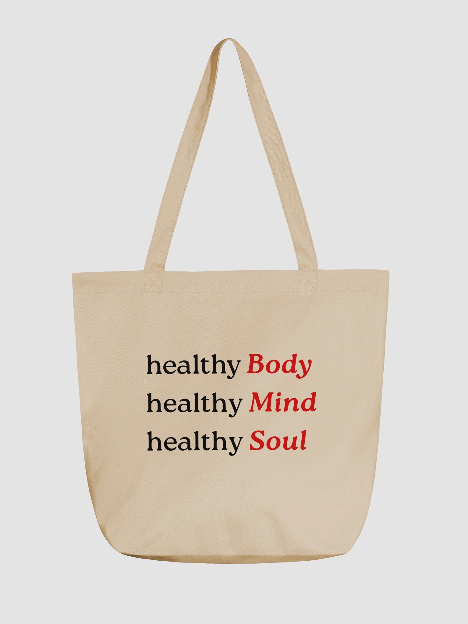 Healthy Mind Body Soul Tote Bag product image (1)