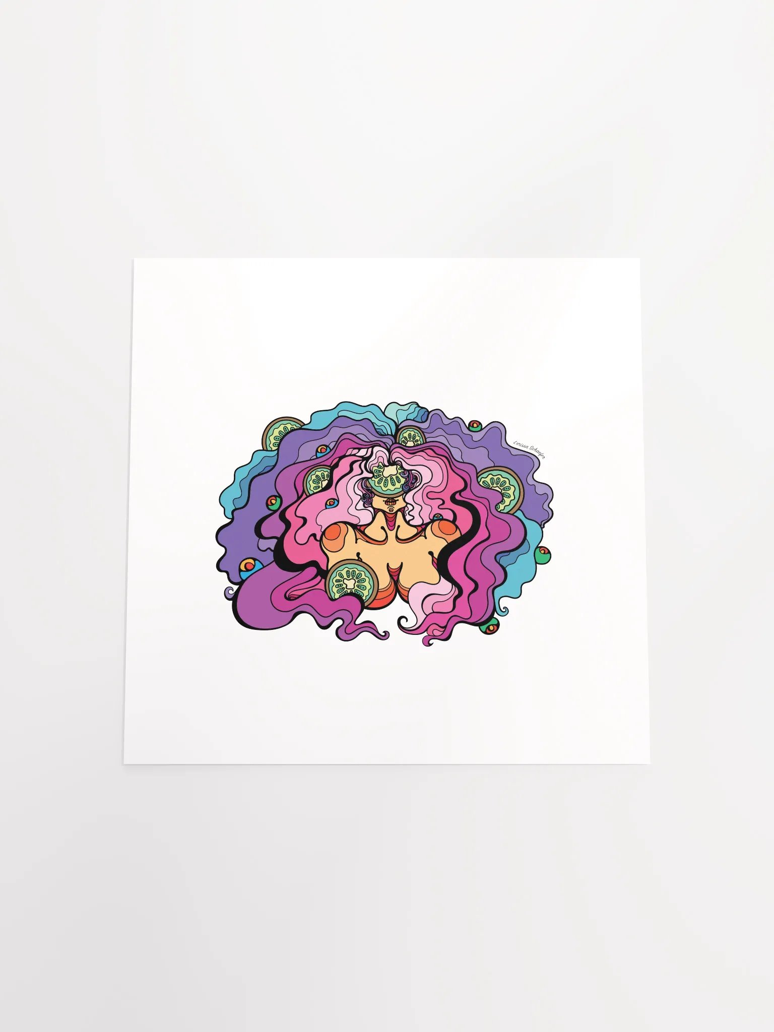 "The Violet Maiden" Print product image (17)