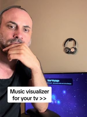 Visualize your music on any apple tv, android tv or amazon fire tv with this app