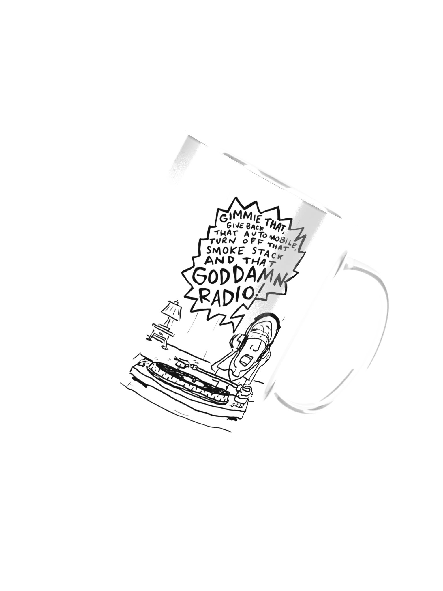 Turntable Guy Mug product image (4)