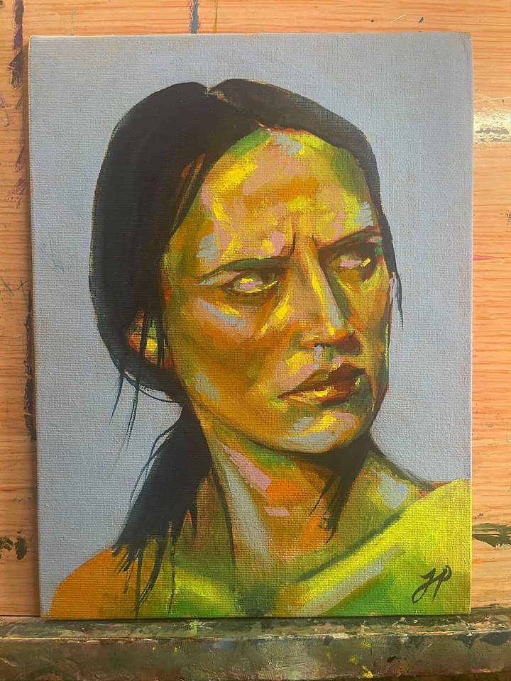 WTF - Original Gouache Painting product image (1)