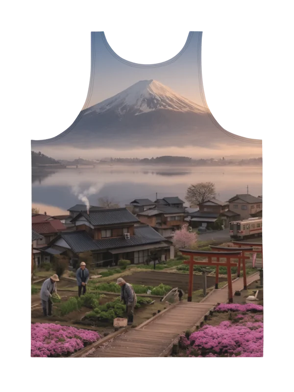 Mount Fuji Graphic Tank Top | Classic Regular Fit product image (2)