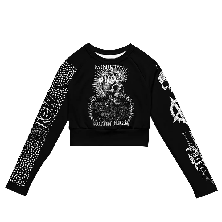 Punk Rotten L/S Crop Top product image (1)