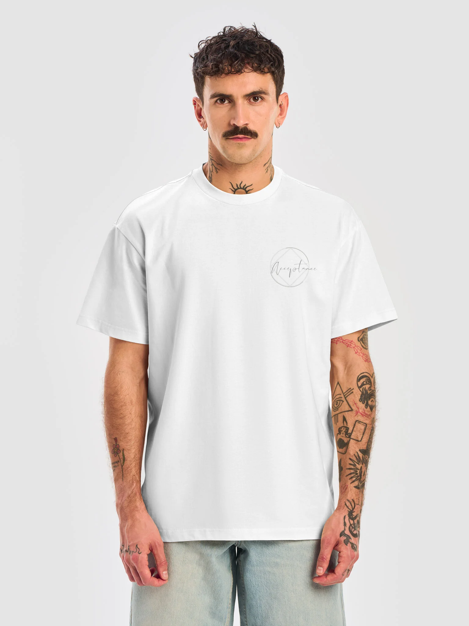 Undecided Collection - Acceptance / symbol oversized box TEE product image (1)