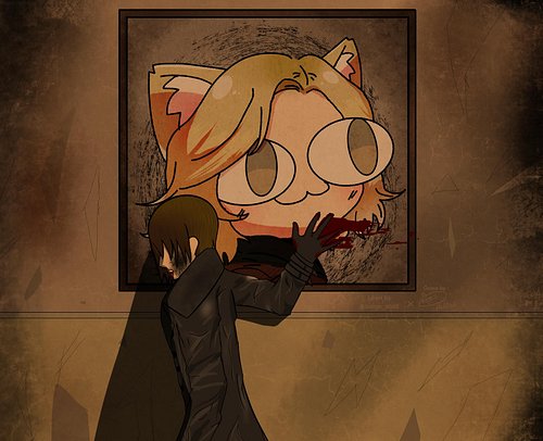 Another collaboration with @beige_shell 
RE : Requiem

Leon by @beige_shell 
(Neco) Grace by me

Thank you for doing this wit...