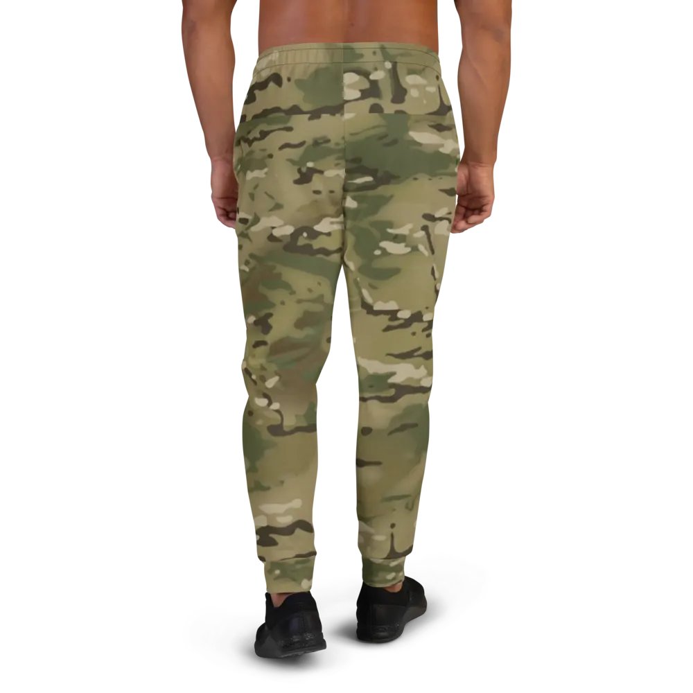 Faithful Camo: 1 Corinthians 16:13 Male Joggers - Multicam product image (3)