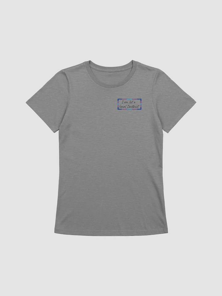 I am Not a Social Construct (wt) - Bi - Women's Relaxed Fit T product image (1)
