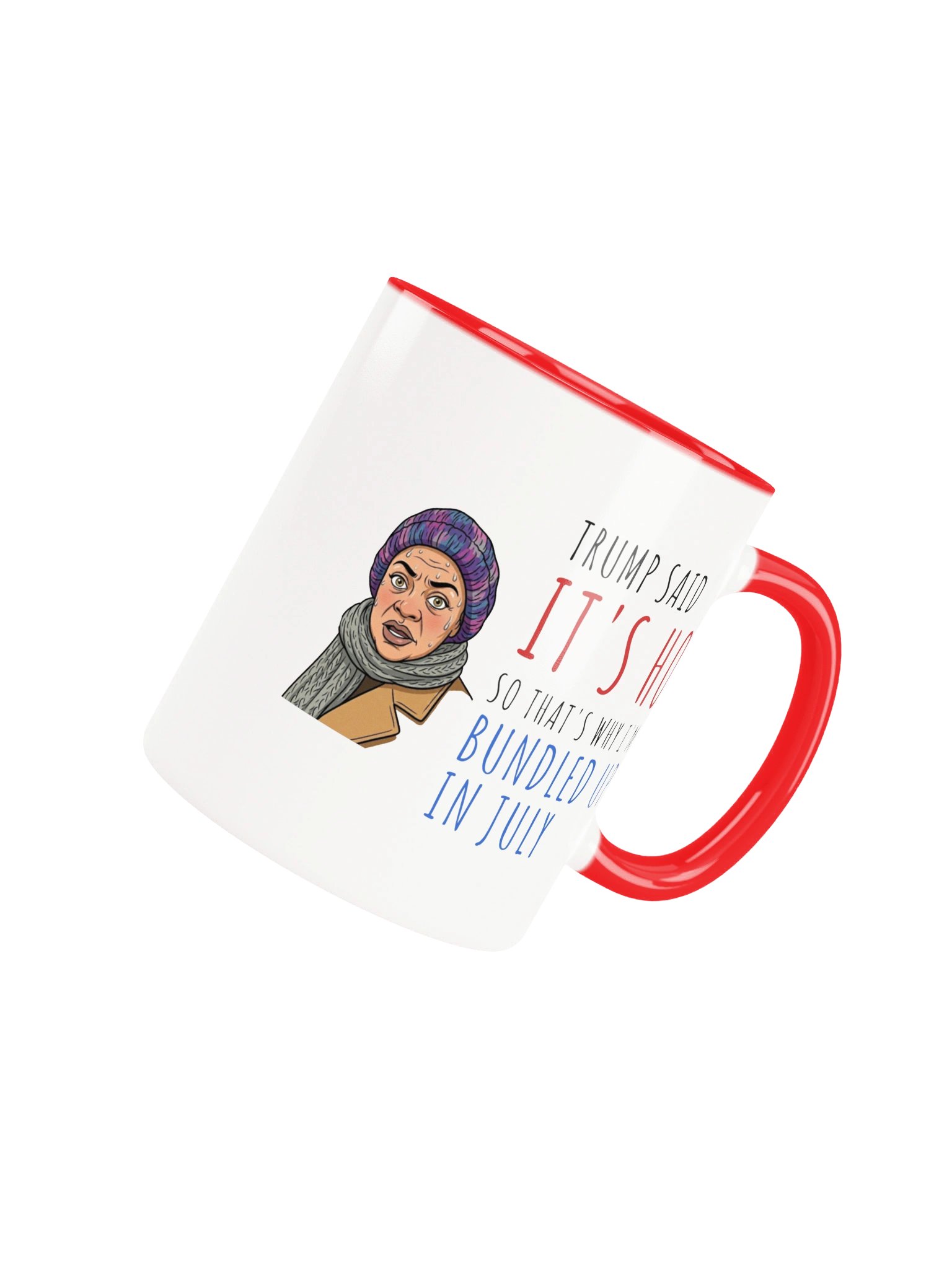 The Weather Girl Mug - Red Handle product image (7)