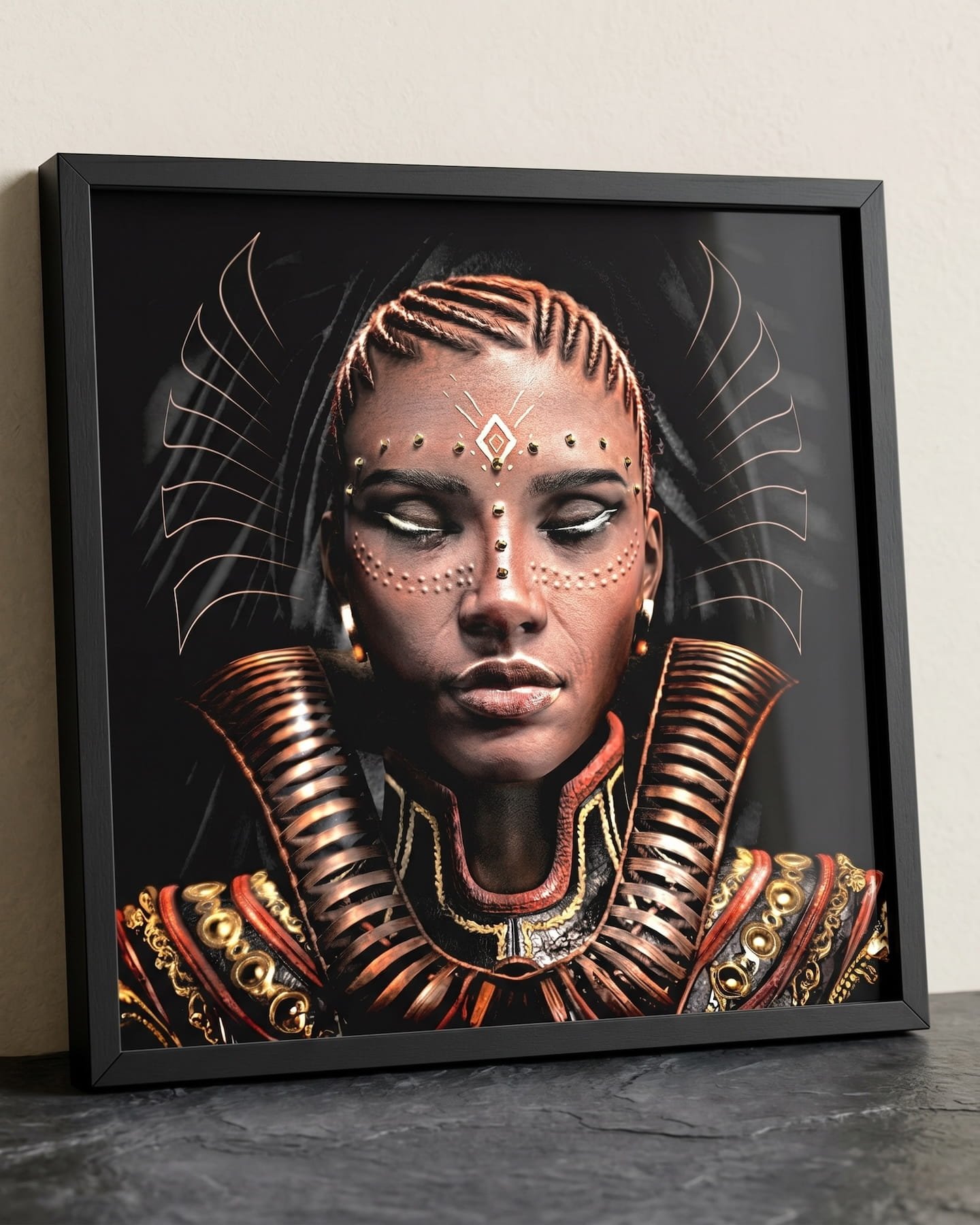 Queen Shanakdakhete · Framed High-Quality Matte Poster product image (4)