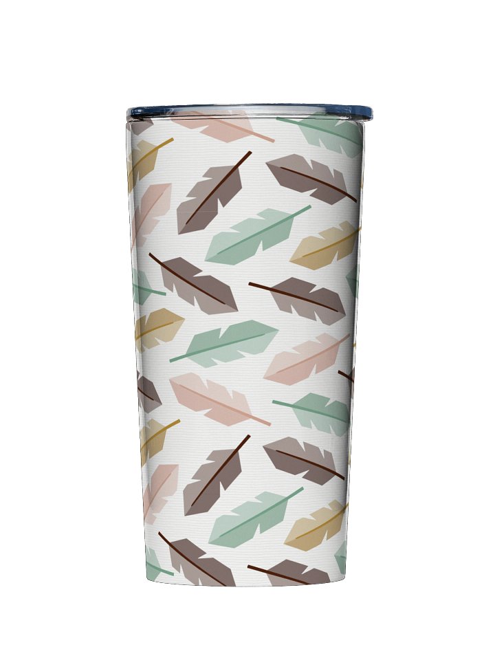 Mid-Century Modern Feathers 20oz Stainless Steel Tumbler product image (1)