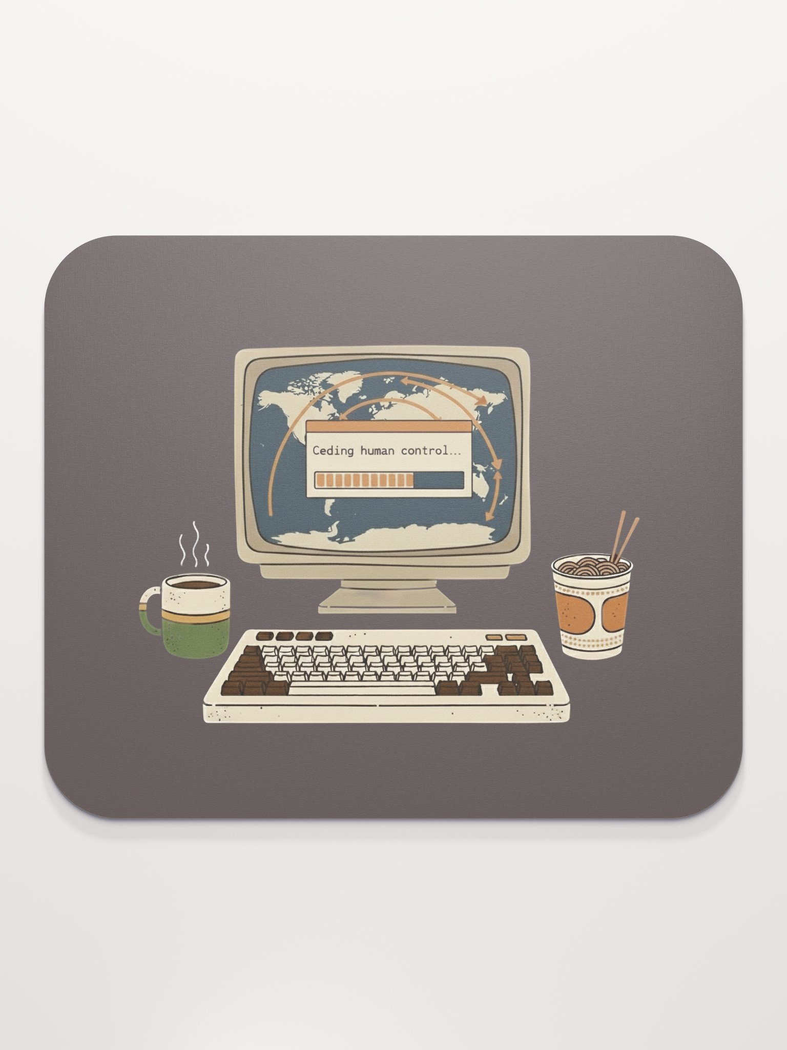 Ceding Human Control Mousepad product image (2)