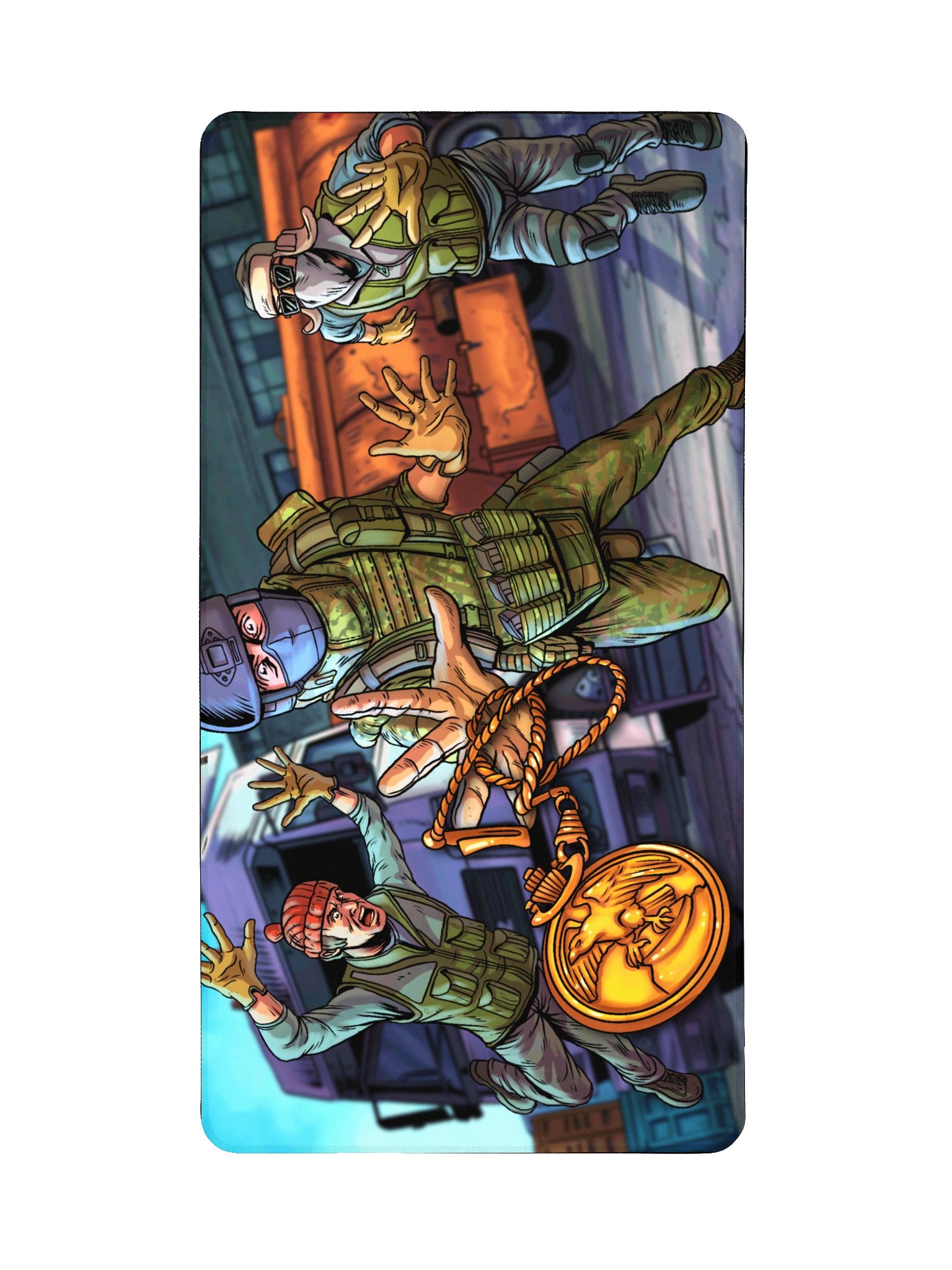 'Pocket Watch' Desk Mat (15.5" x 31.5") product image (2)