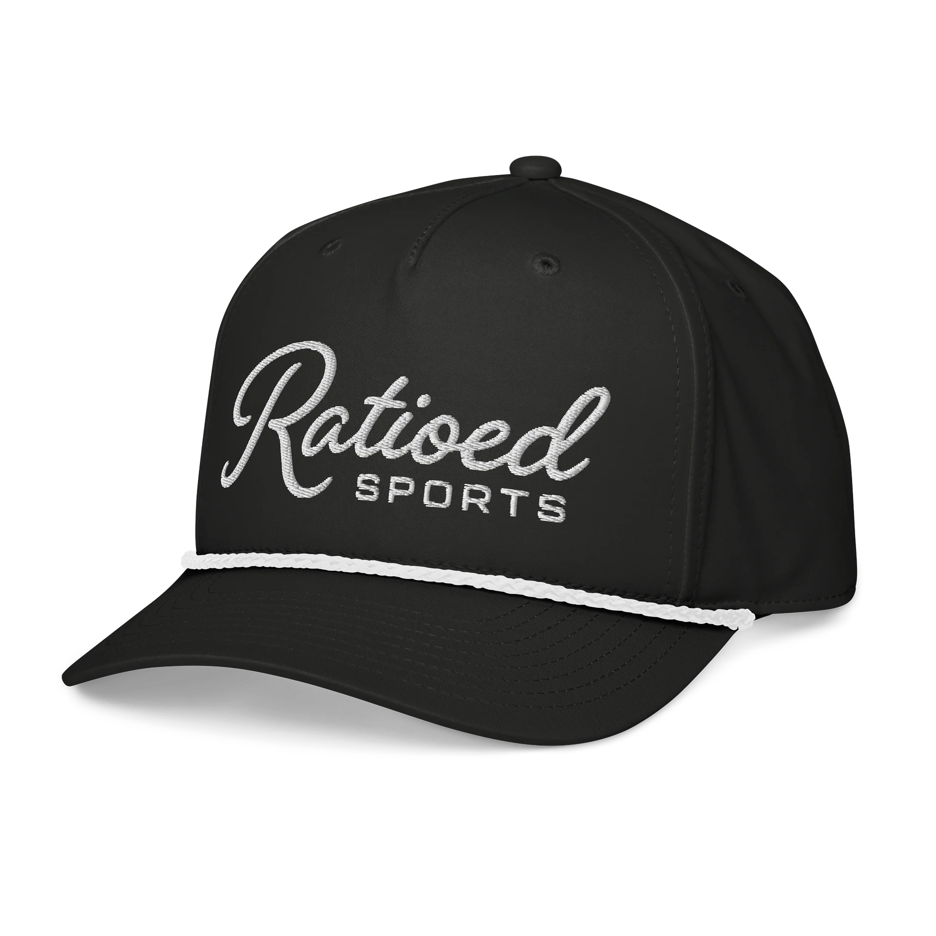 Ratioed Sports Rope Hat - Black product image (3)