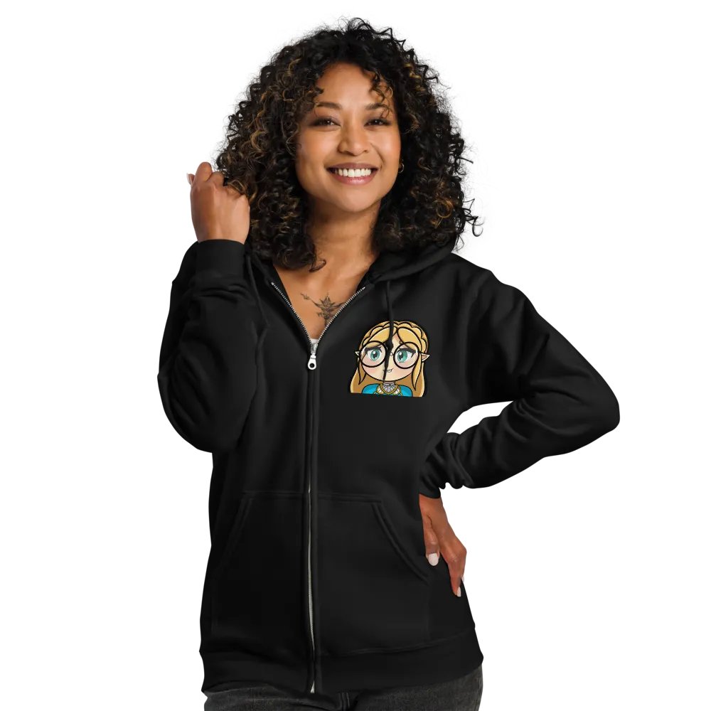 Nerd Zip-Up Hoodie product image (5)