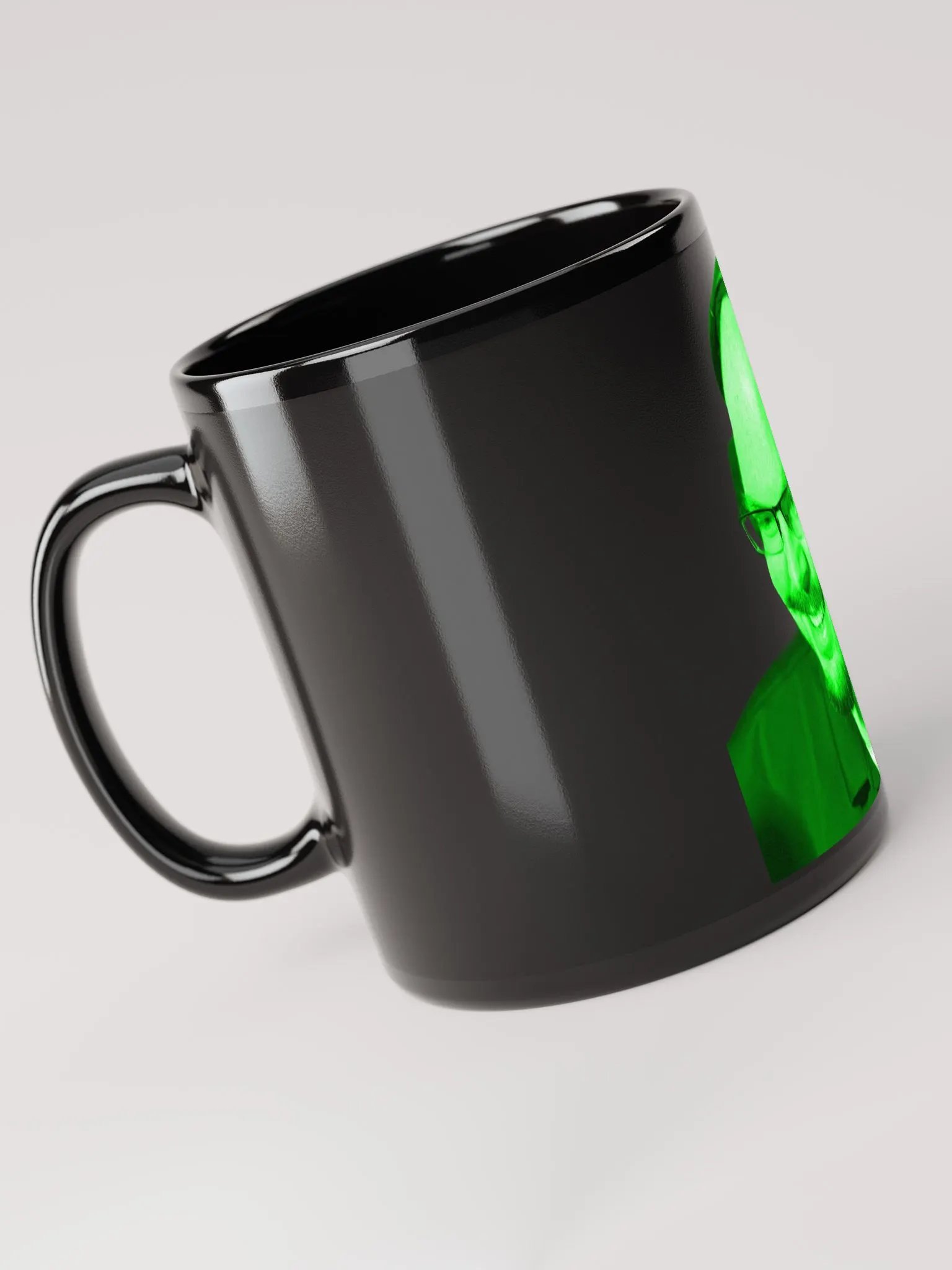 Limone Glossy Black Mug product image (2)