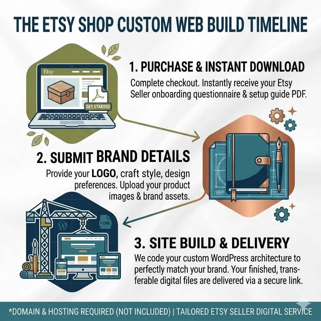 Custom Website Build for Etsy Shop Owners product image (3)