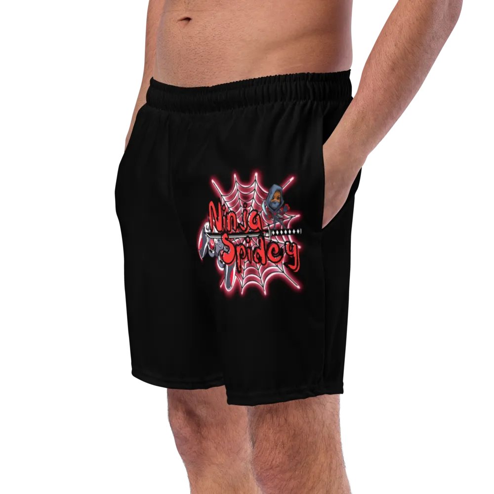 NinjaSpidey Black Swim Trunks product image (9)