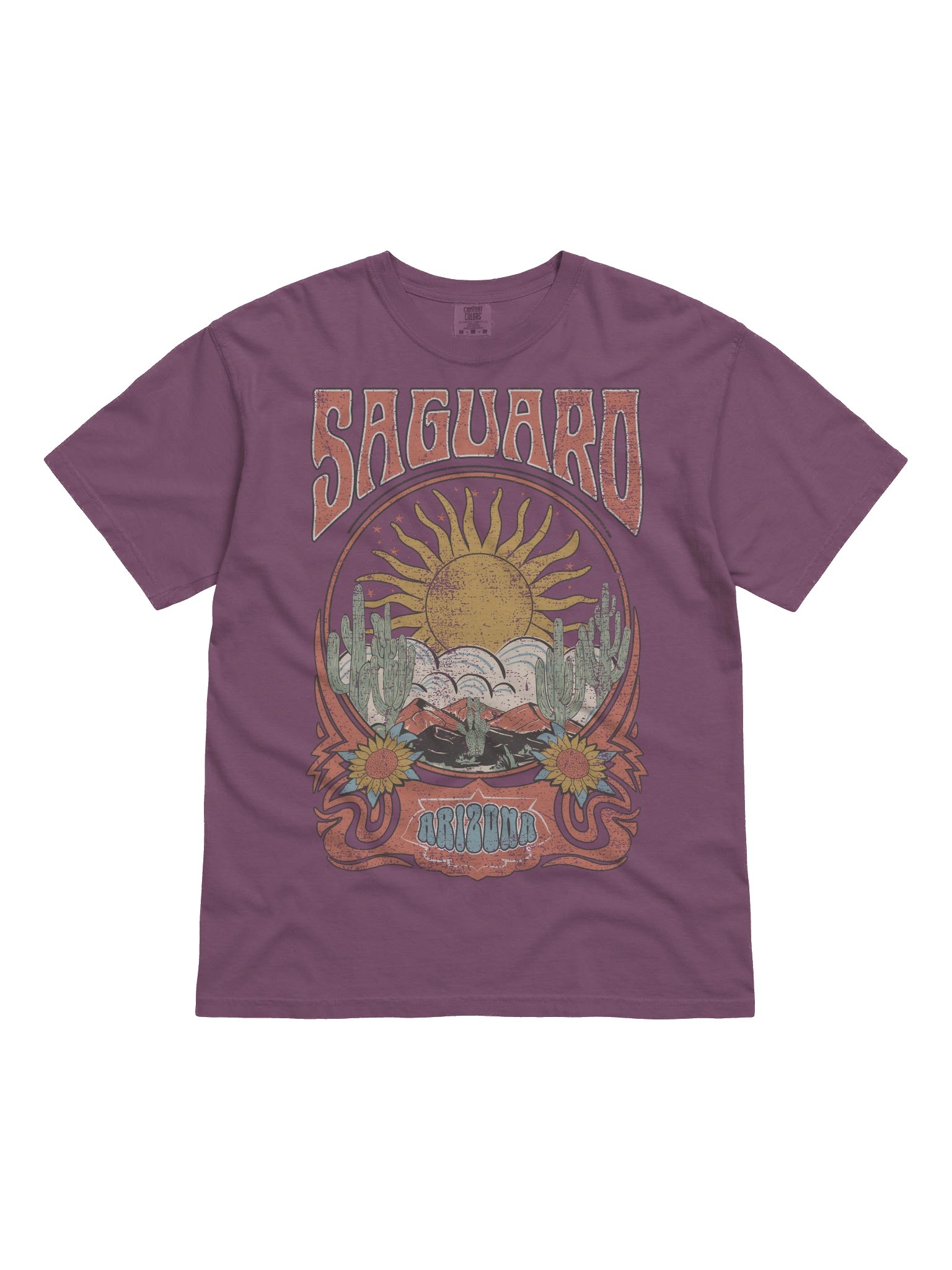 Saguaro National Park Arizona Shirt – Vintage Desert Cactus Sunset Retro Travel Tee product image (4)
