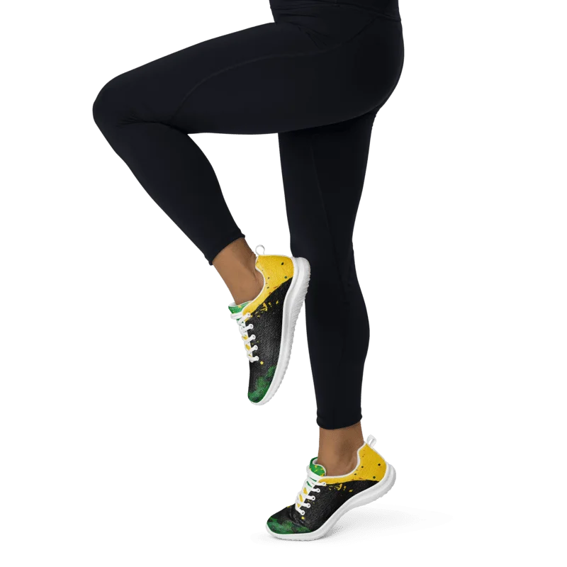 Vintage Jamaica Sport Print - CaribbeanApples | Women's Athletic Shoes product image (7)