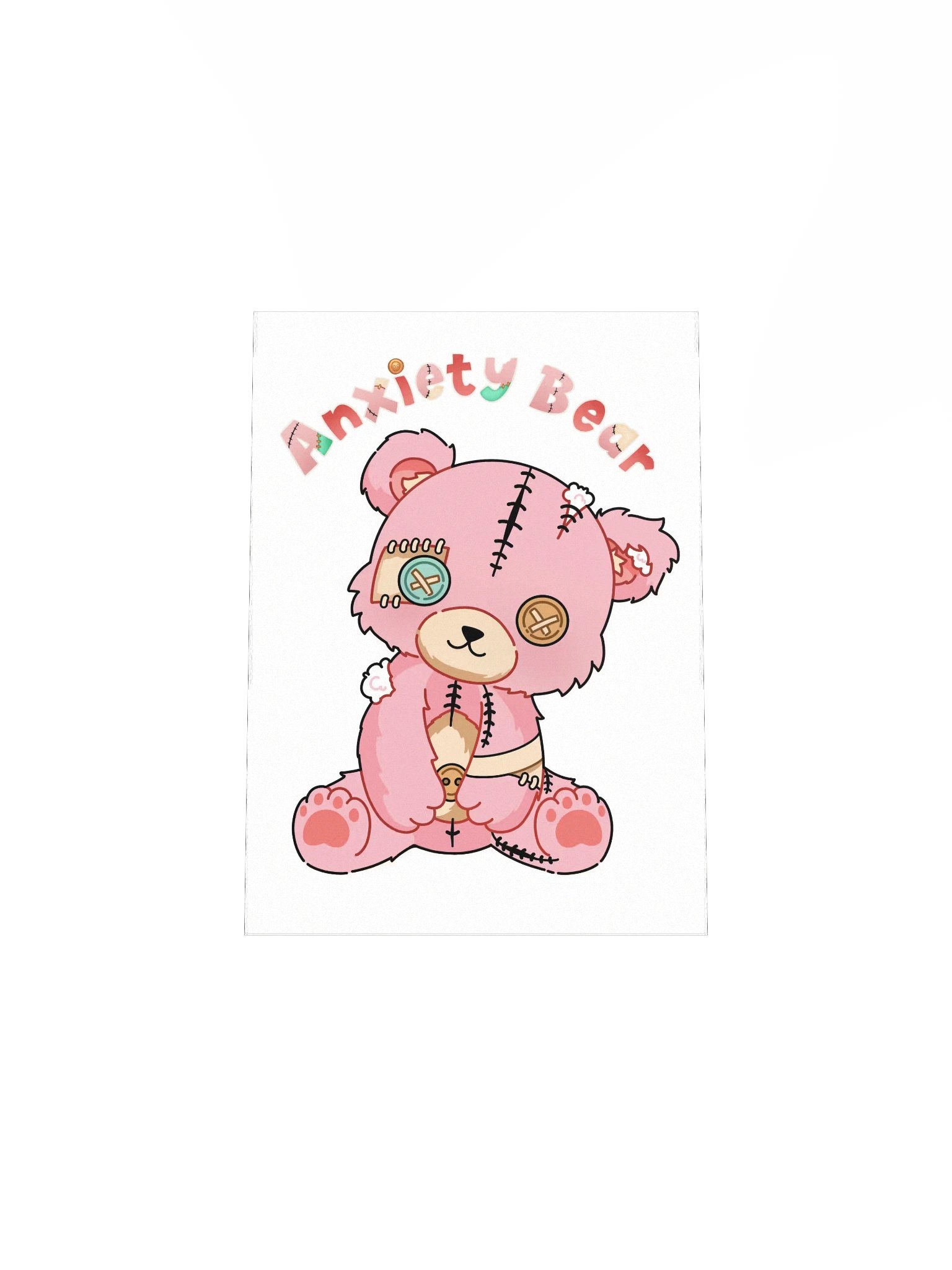 Anxiety Bear Poster product image (34)
