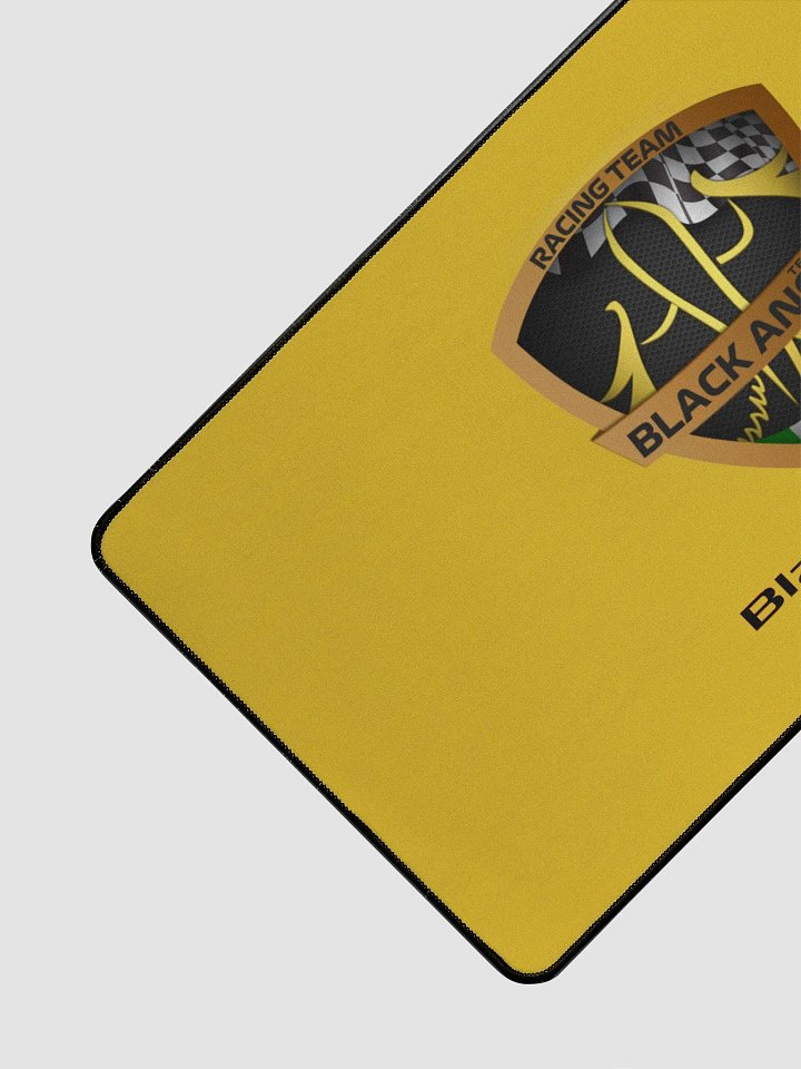 Golden Wings Desk Mat Black Yellow product image (2)