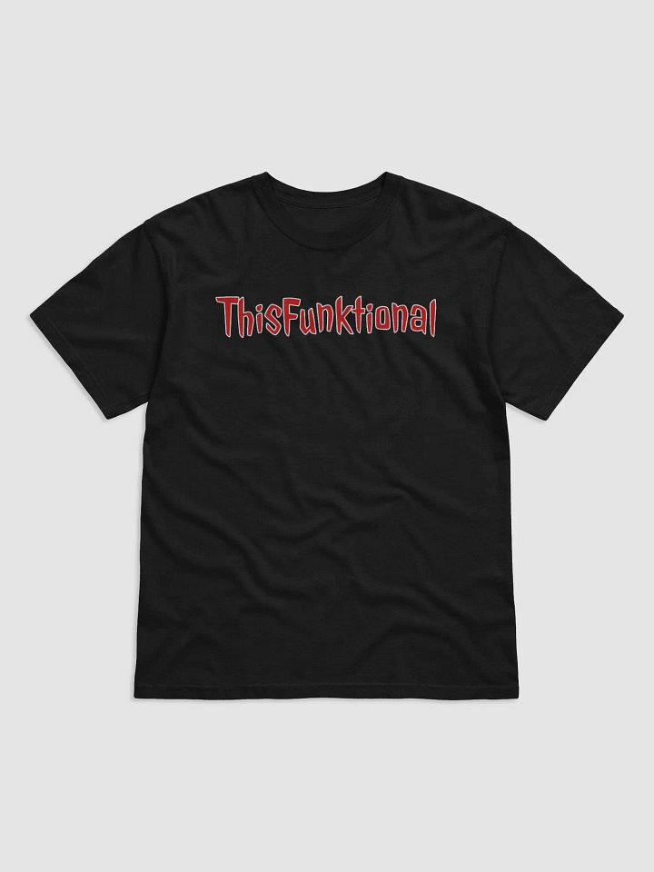 ThisFunktional T-Shirt (red letters with white outline) product image (1)