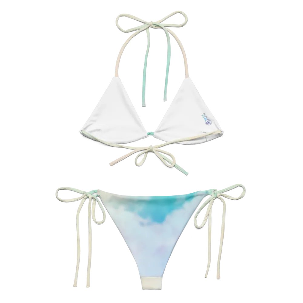 Blur cloud rainbow Design String Bikini - V1 product image (5)