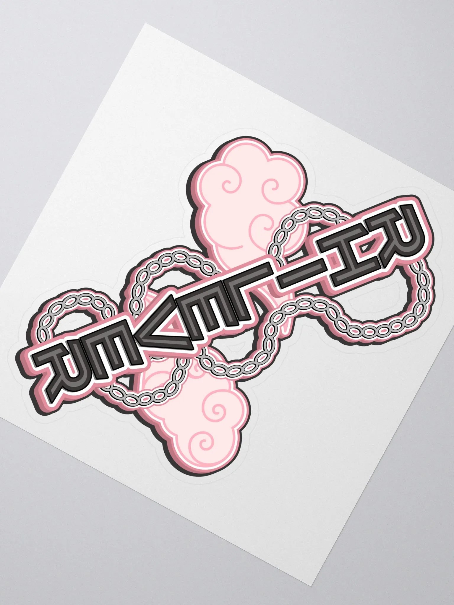 Classic Vertical Logo Sticker product image (3)
