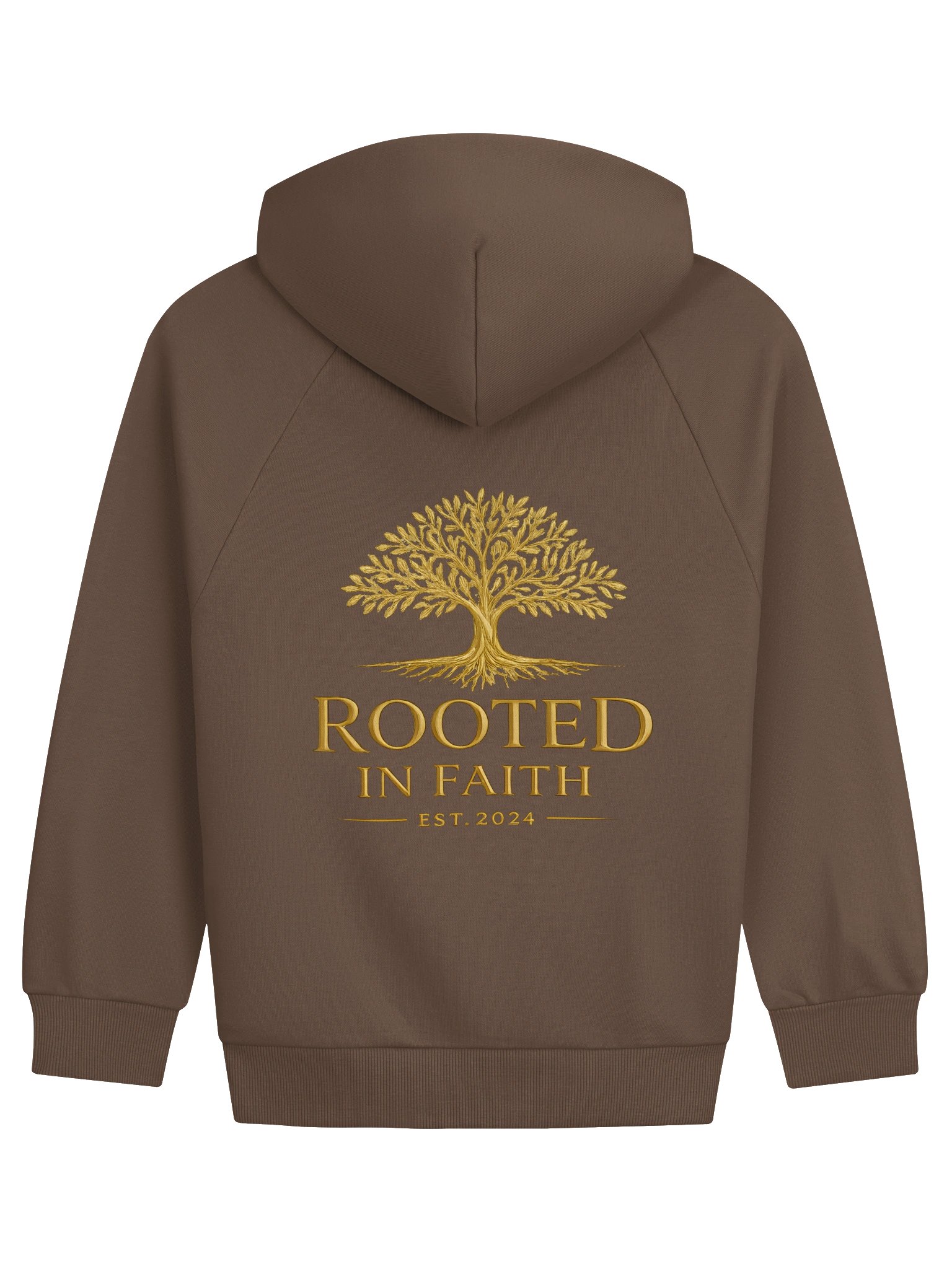 Rooted in Faith — Golden Tree Heavyweight Hoodie product image (7)