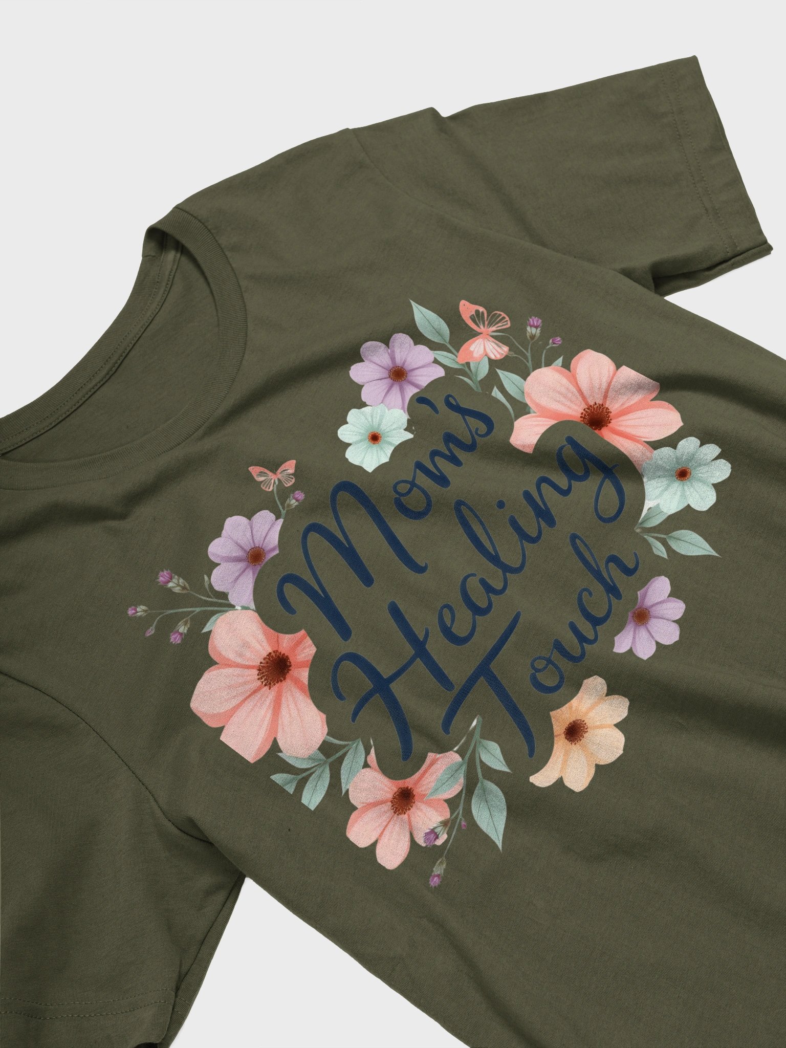 Mom's Healing Touch Floral T-Shirt product image (27)