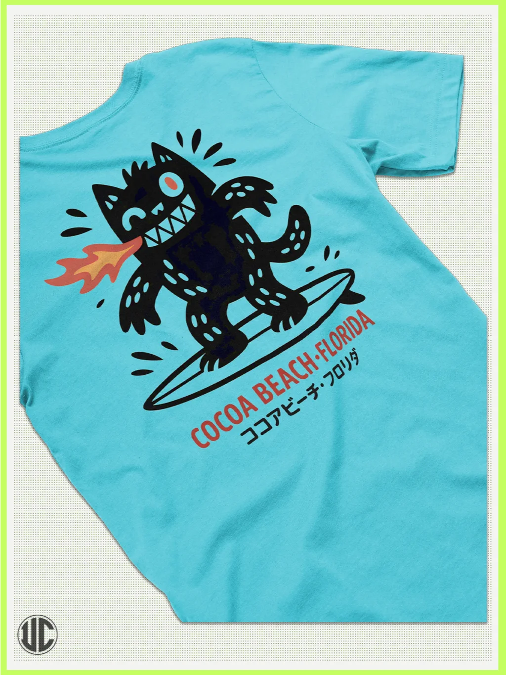 UnkoCon - Cocoa Beach Surfer - T-Shirt product image (3)