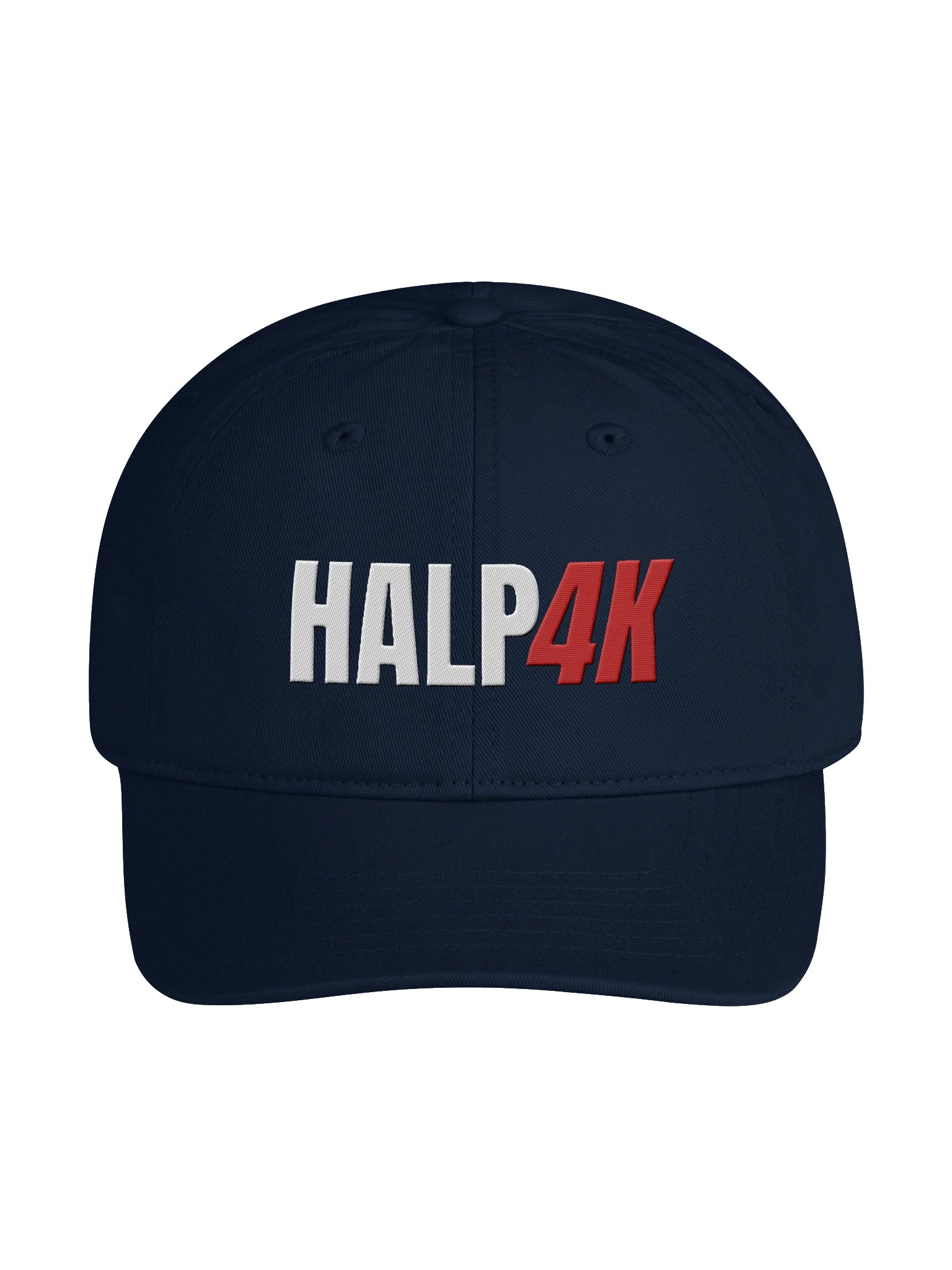 Gorra HALP4K Bordada – Azul Marino product image (1)