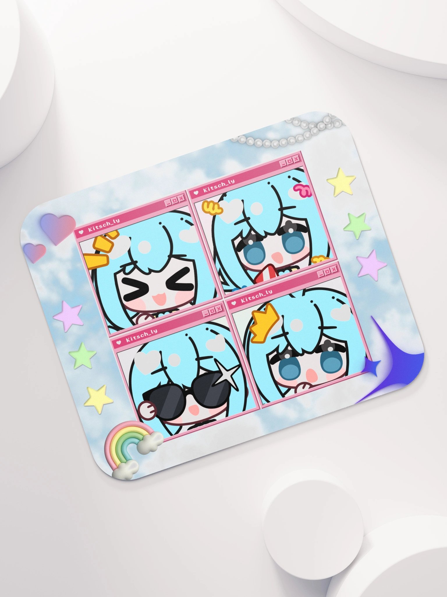 kitsch_ly Ctrl+Alt+Feelings (Mousepad) product image (1)