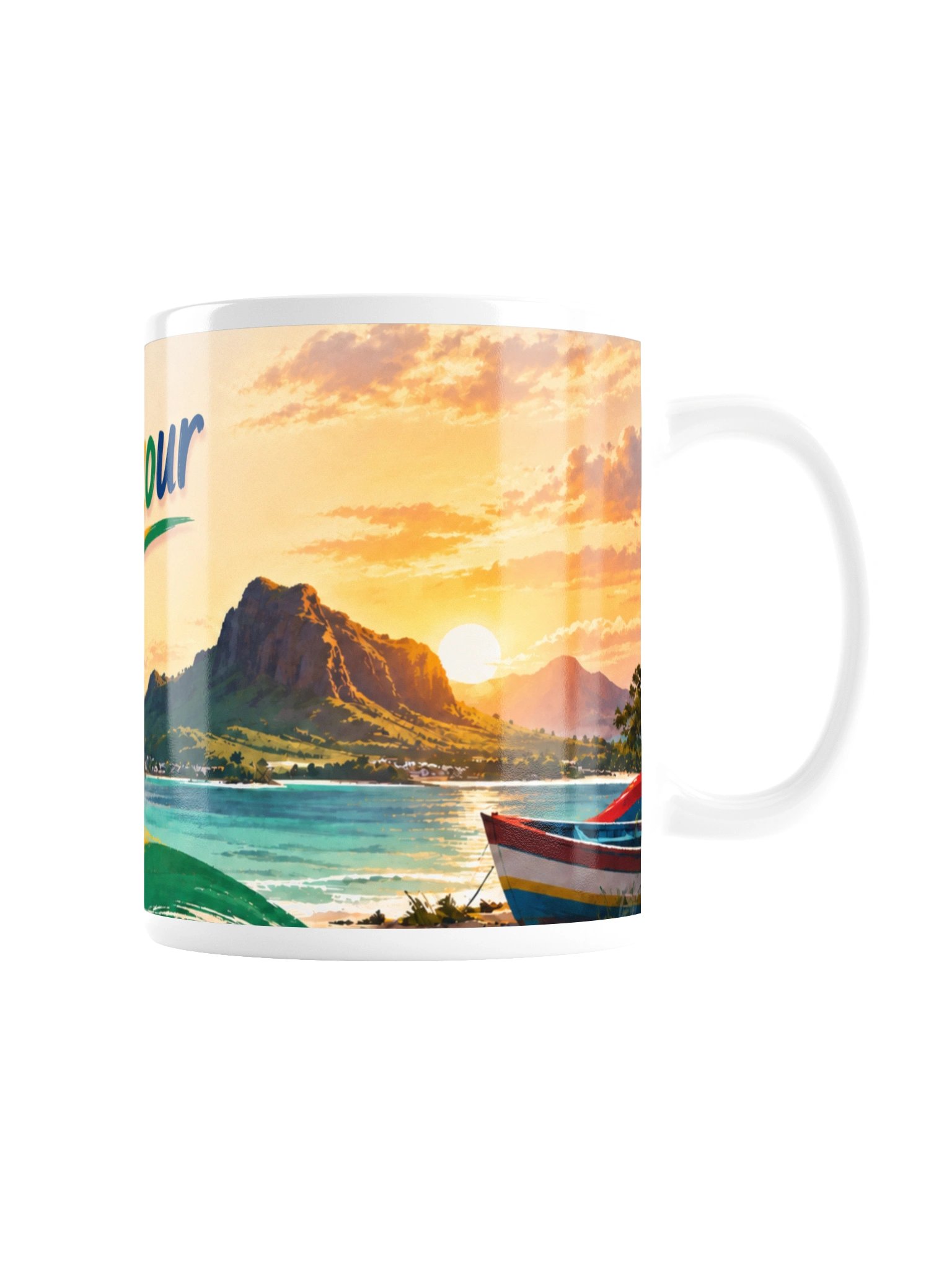Bonzour – Mauritius Ceramic Mug product image (3)