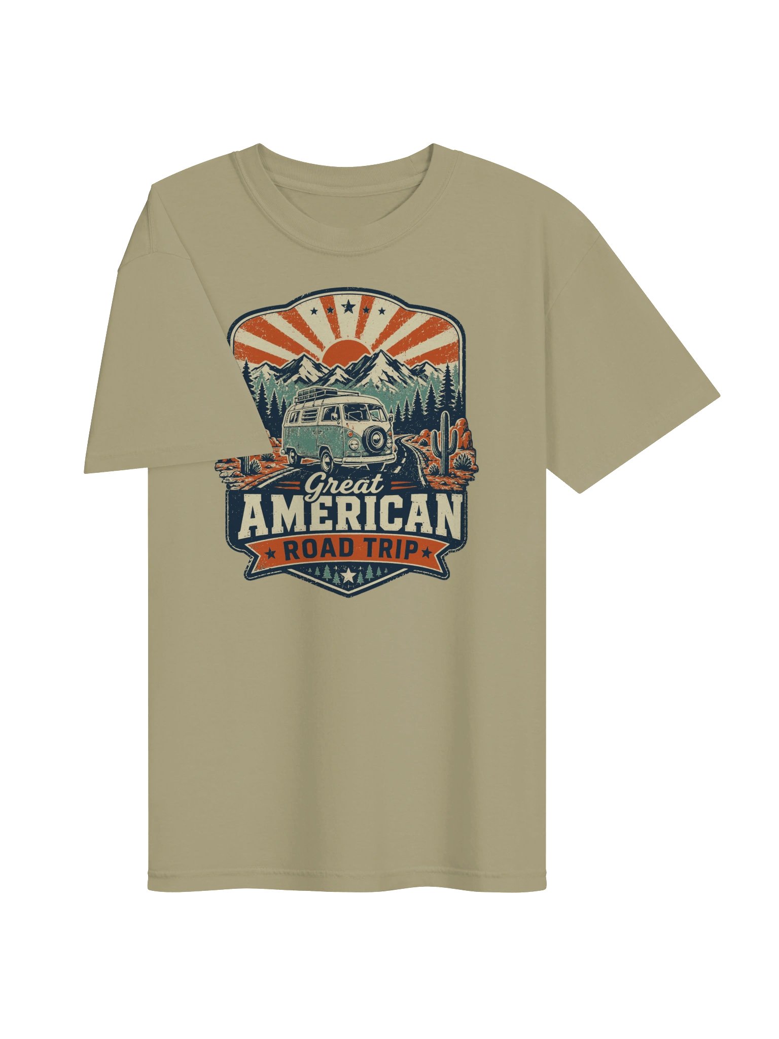 Great American Road Trip T-Shirt | Vintage USA Travel Adventure Tee product image (9)
