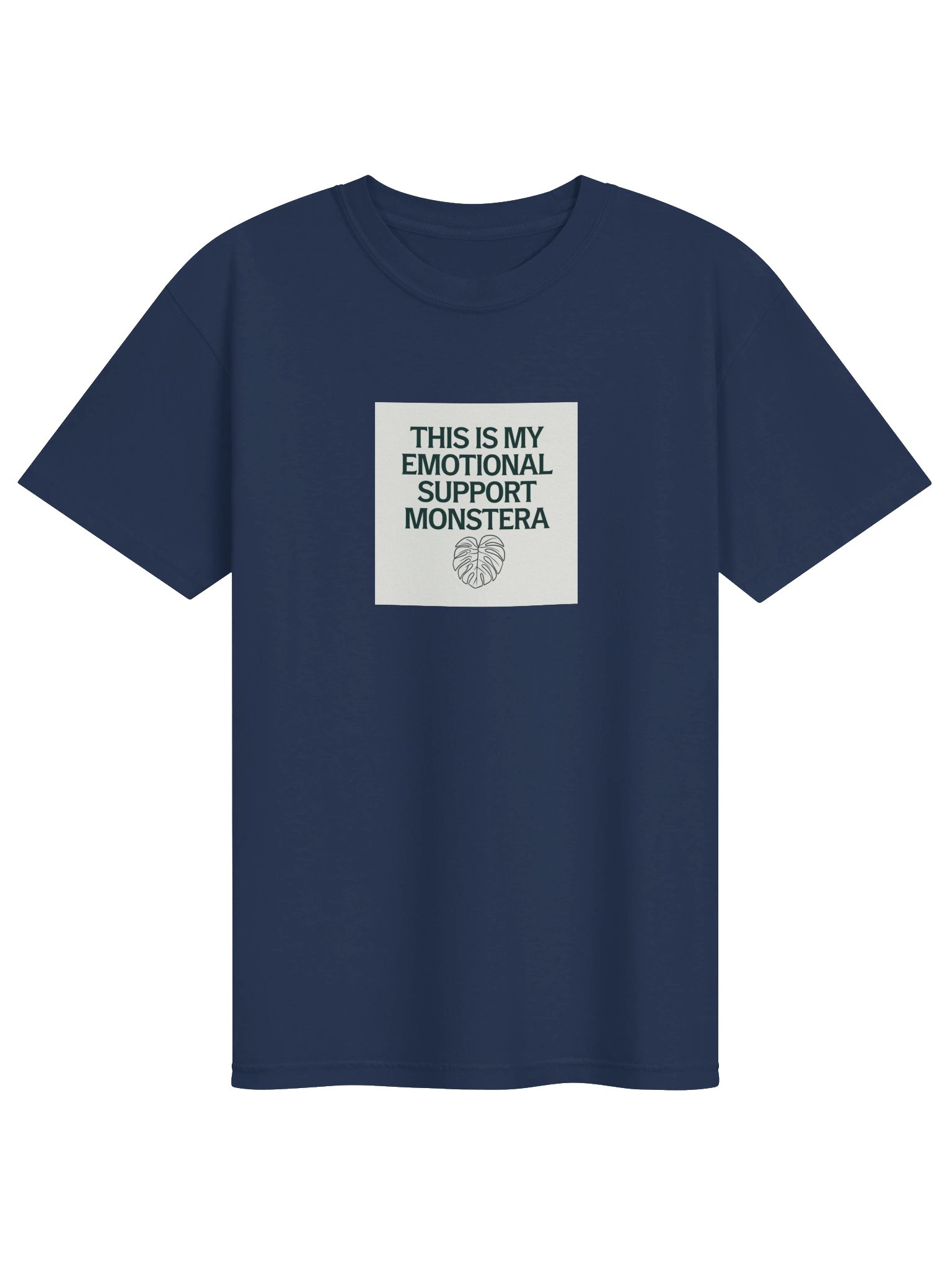 This Is My Emotional Support Monstera — Tee product image (1)