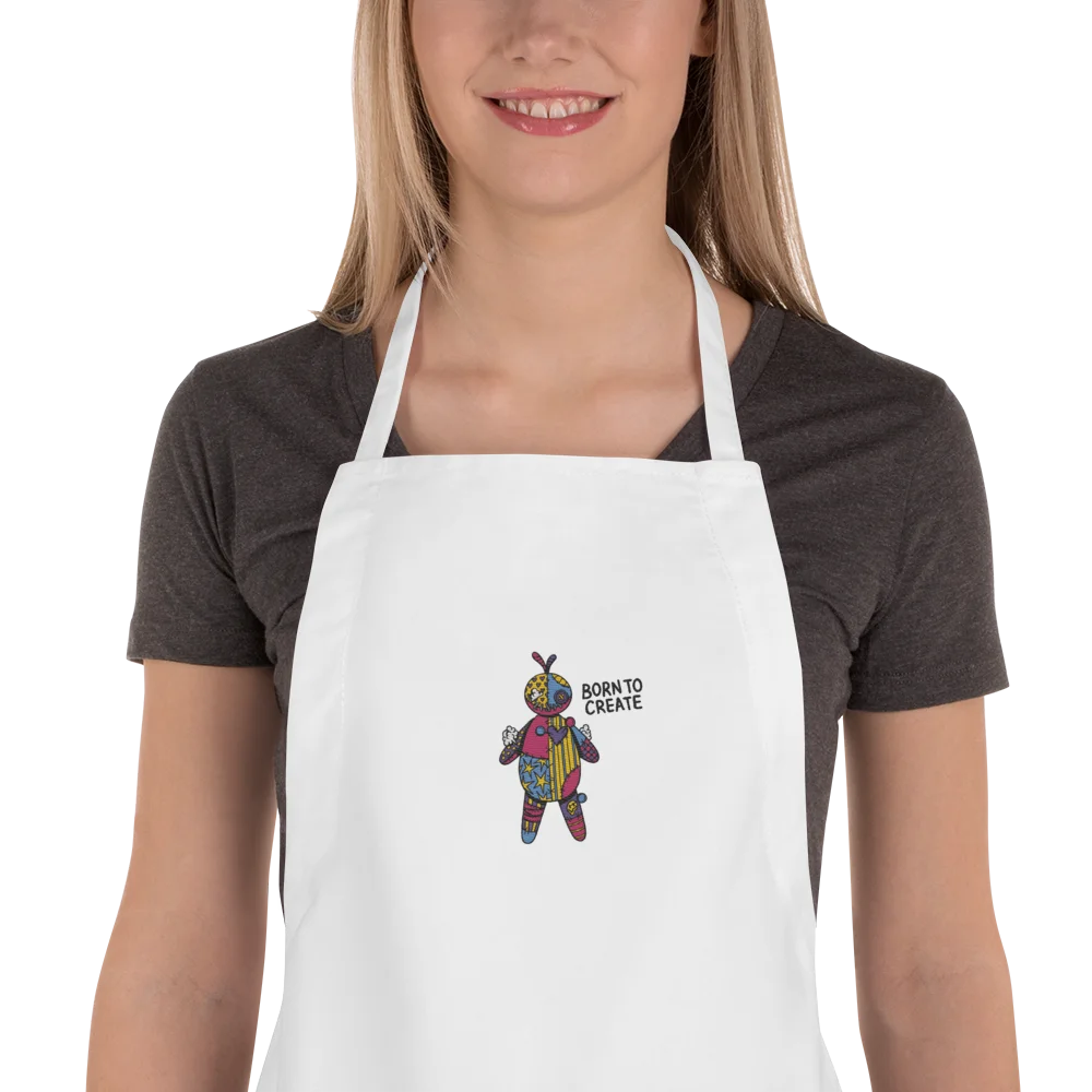 Voodoo Doll Embroidered Apron product image (1)
