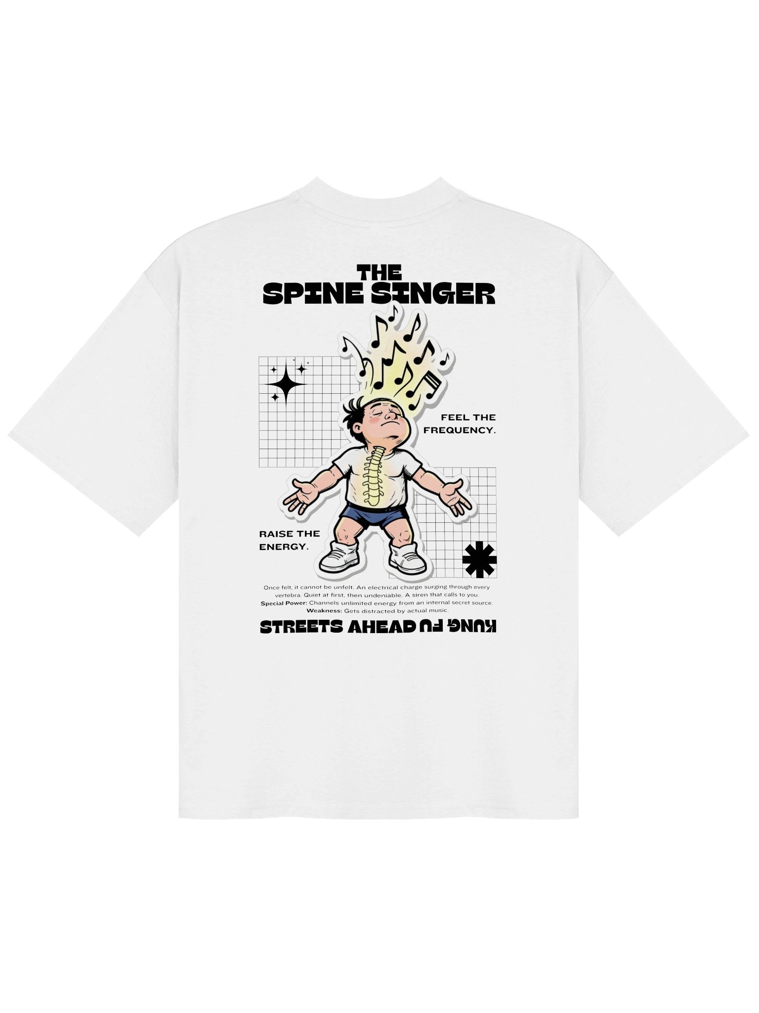 The Spine Singer - Short Sleeve Shirt - White product image (6)