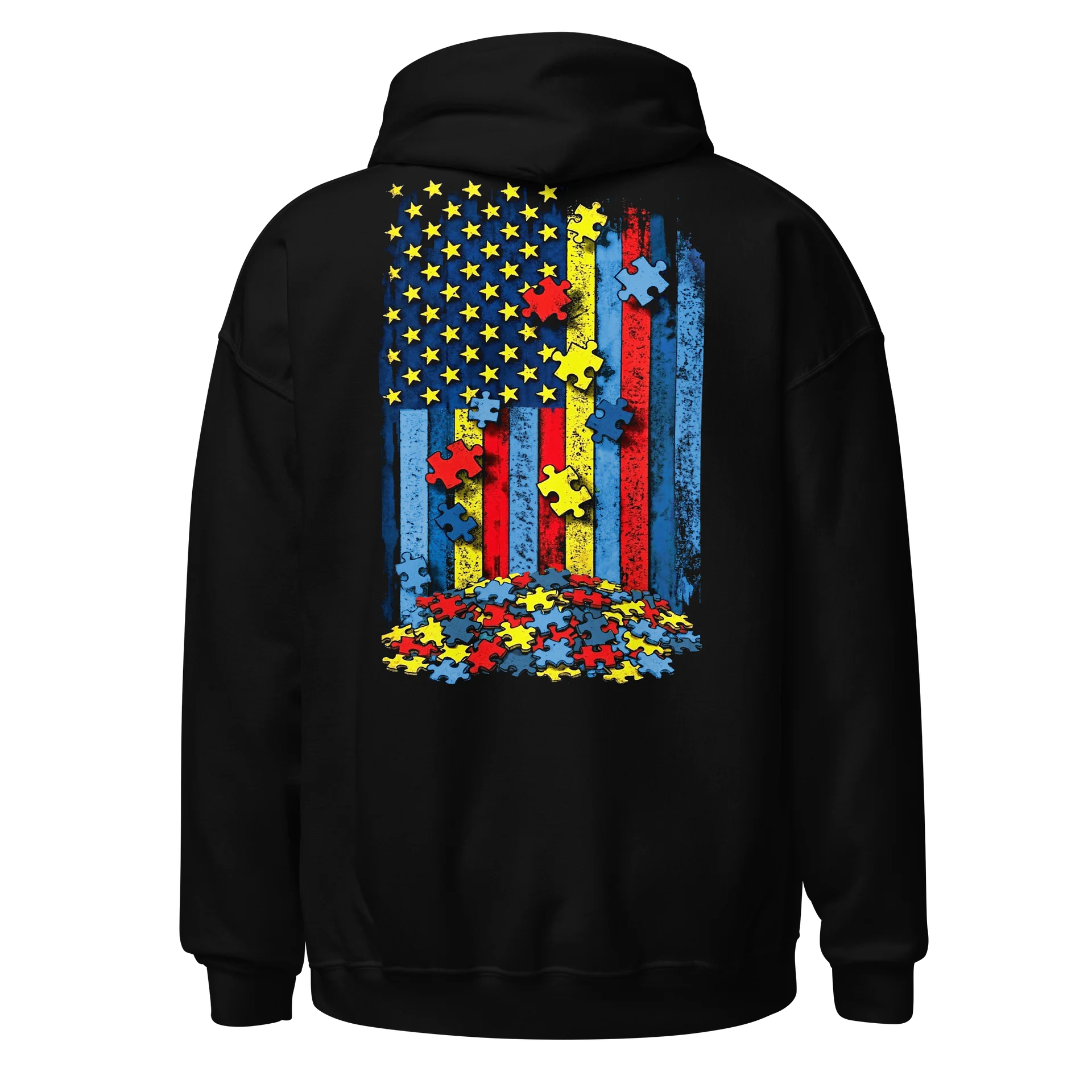 Built Different: Autism Awareness Hoodie product image (2)