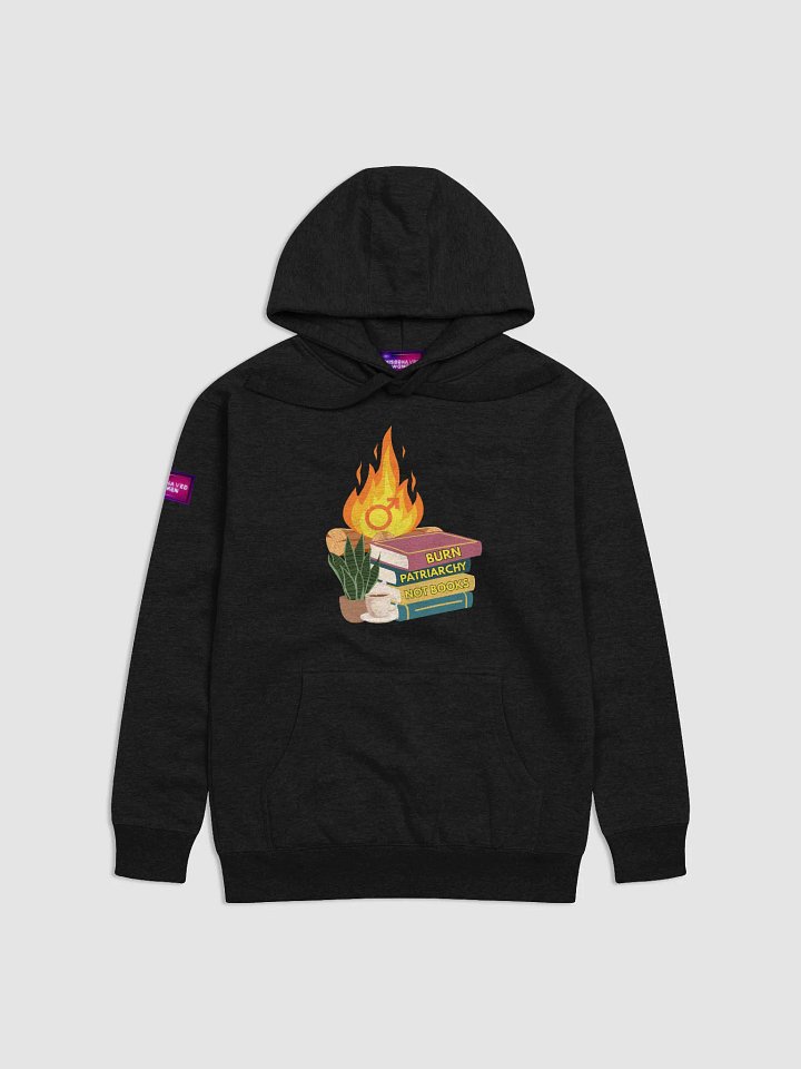 Burn Patriarchy Not Books - Hoodie product image (1)