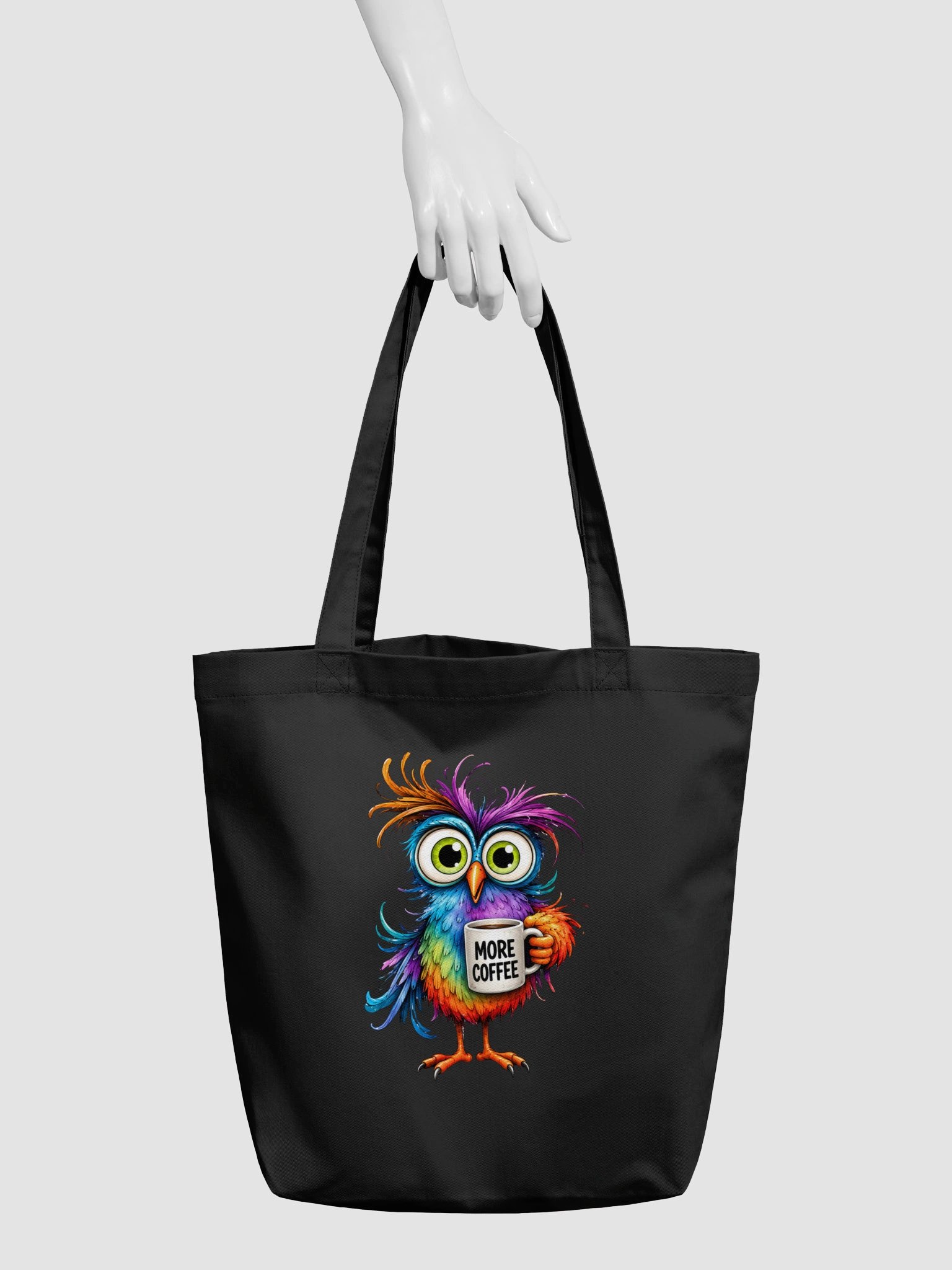 More Coffee Owl Tote Bag product image (6)