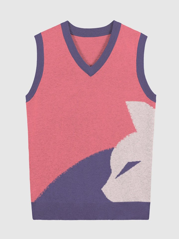 KawaiKitten Coral Drop Knitted Cardigan product image (1)